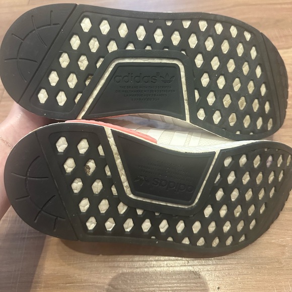 ADIDAS PINK AND WHITE ATHLETIC SHOES SIZE 8 - Picture 5 of 5